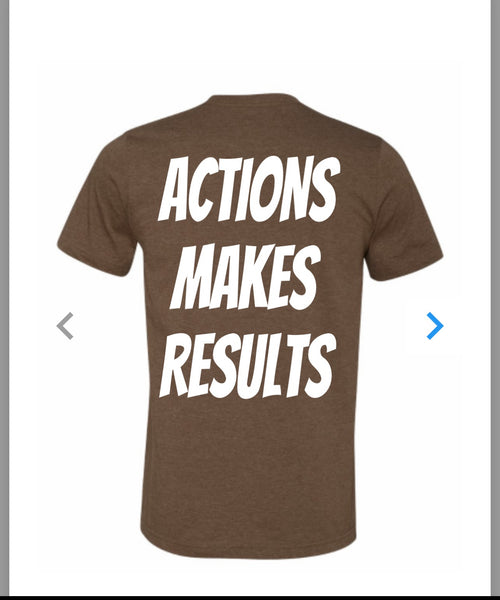 AMR T SHIRT HEATHER BROWN